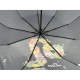 Жіноча парасолька-автомат "Зодіак" у подарунковій упаковці з хусткою від Rain Flower, Лев Leo (mini) 01040-11