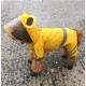 Дождевик-комбинезон для собак 11509 M желтый