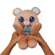 Мягкая игрушка PEEKAPETS - Коричневый мишка, 28 см