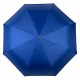 Жіноча парасолька напівавтомат синя з візерунком зсередини і тефлоновим просоченням Toprain 0480-5