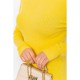 Кофта жіноча однотонна базова, колір жовтий, 244R2032