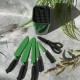 Набір ножів Edenberg EB-11027-Green 7 предметів зелений