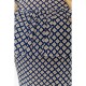 Сукня з принтом, колір синьо-бежевий, 2 3