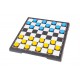 Шашки и шахматы 2 в 1 "Патриот" желто-голубые