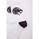 Жіночі білі шкарпетки, з принтом, 1
