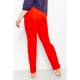 Жіночі класичні брюки, прямого крою, колір Червоний, 102R287