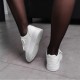 Кросівки жіночі Fashion Actress 90053 лівий 36 розмір, правий 37 розмір Білий (уцінка)