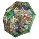 Детский зонт "Лего Ниндзяго" для мальчиков от Paolo Rossi, с зеленой ручкой, 0017-8