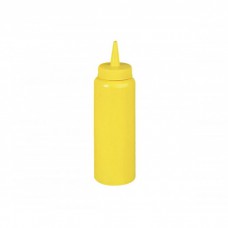 Пластиковая бутылка для соуса Forest 510252 1025 мл желтая