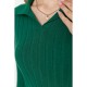 Кофта жіноча однотонна, колір зелений, 204R018