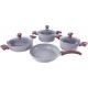 Набір посуду OMS 3105-Grey 7 предметів сірий