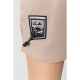 Костюм жіночий повсякденний футболка+шорти, колір бежевий, 198R2011