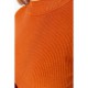 Водолазка жіноча в рубчик, колір теракотовий, 204R9029