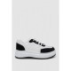 Кросівки жіночі демісезонні, колір біло-чорний, 243R188-196