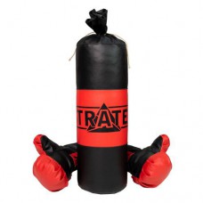 Боксерский набор Груша и перчатки, 40 см (красно-черный) Груша и перчатки, 40 см (красно-черный)