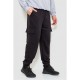 Спортивні штани чоловічі двонитка, колір чорний, 24 1