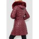 Куртка жіноча зимова, колір бордовий, 244R709
