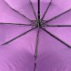 Жіноча парасолька напівавтомат на 9 спиць антивітер з бульбашками від Toprain, фіолетова, TR0541-9