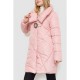 Куртка жіноча однотонна, колір світло-рожевий, 235R2156