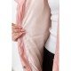 Куртка женская однотонная, цвет светло-розовый, 235R2156