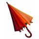 Дитяча напівавтоматична парасолька-тростина "Веселка" на 16 спиць від Susino, червона ручка, 0141-2
