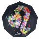 Жіноча парасолька-автомат "Зодіак" у подарунковій упаковці з хусткою від Rain Flower, Лев Leo 01040-11