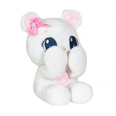 М’яка іграшка PEEKAPETS – Білий ведмедик, 28 см
