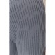 Штаны женские свободного кроя в рубчик, цвет серый, 220R017