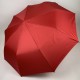 Жіноча складана парасолька напівавтомат із подвійною тканиною з принтом квітів, червона, top 0134-3