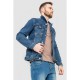 Джинсовая куртка мужская, цвет синий, 157R4602