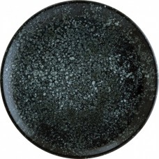 Тарілка обідня кругла Bonna Cosmos COSBLGRM25DZ 25 см чорна