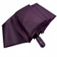 Жіноча однотонна парасолька напівавтомат на 8 спиць від Toprain, фіолетова, 0102-9