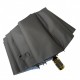 Жіноча парасолька напівавтомат із подвійною тканиною Bellissimo, сіра, 018301S-3
