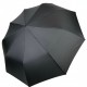Мужской зонт полуавтомат "Три слона" на 9 спиц, черный, 034070-1