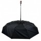Мужской складной зонт полуавтомат от Bellissimo, есть антиветер, черный, 0458-1
