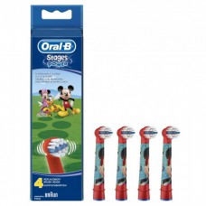 Насадка до електричної зубної щітки Braun Oral-B Mickey Mouse EB10-4-Mickey-Mouse 4 шт