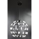 Люстра підвісна LED 26278 Чорний 65-250х50х50 см.