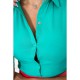 Блуза, колір світло-зелений, 167R054- 2