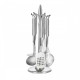 Набір кухонного приладдя Gipfel Amulet GP-6300 6 предметів сріблястий