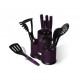 Набір ножів і кухонного приладдя Berlinger Haus Purple Eclipse BH-6258A 12 предметів фіолетовий
