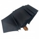 Полегшена механічна чоловіча парасолька SUSINO, чорна, 03401-1