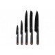 Набір ножів Ardesto Black Mars AR-2105-BR 5 предметів