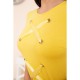 Коротка сукня в спортивному стилі, колір Жовтий, 1