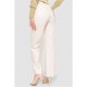 Штани жіночі з екошкіри, колір кремовий, 186R5986