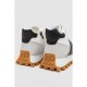 Кросівки жіночі з хутром, колір біло-сірий, 243RGM93