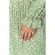 Сукня шифонова з принтом, колір оливковий, 204R20 1