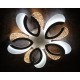 Люстра стельова LED з пультом 25609 Білий 8х62х62 см.