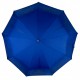 Женский складной зонт полуавтомат на 9 спиц c тисненым принтом Парижа от Frei Regen, синий, FR 03023-5