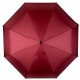 Жіноча однотонна механічна парасолька на 8 спиць від TheBest, бордова, 0612-1
