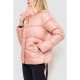 Куртка жіноча демісезонна відднотонна, колір світло-рожевий, 235R2035